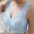 thumbnail image 2 of Abcnature Full Coverage Bras for Women Printing Lace Ventilate Sling Waistcoat Plus Sized Bras without Steel Rim, 2 of 5