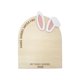 thumbnail image 1 of Niño de madera Primer Pascua de Pascua de de diy orejas de conejo decoración de nacimiento del niño, regalo de Pascua Arqueado, 1 of 9