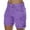 Purple #010, variant on Mohiass Womens Cargo Shorts with Pockets Knee Length High Waisted Summer Bermuda Shorts Trendy Casual Pull on Hiking Shorts Blue XL