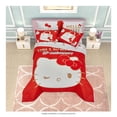 thumbnail image 2 of Edrecolcha Providencia Matrimonial Hello Kitty 50 Aniversario 3 piezas, 2 of 4
