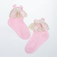 thumbnail image 5 of Caqnni Baby Girls Boys Uniform Ankle Socks Tube Ruffled Stockings and Toddlers Breathable Warm Stockings Princess Ruffle Socks for 1-8 Years, 5 of 8
