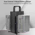 thumbnail image 3 of Andoer ,Battery R Fast 14.4v/14.8v Dual Channel V-mount Batteries (battery Not Fast 14.4v14.8v V-mount Battery Fast 14.4v14.8v V Lock Battery V-mount Battery (battery Not Included) Dsfen Qisuo, 3 of 6