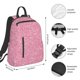 thumbnail image 2 of Disketp Glitter Mochila Ligera e Impermeable, Mochila de Día Resistente para Viajes, Senderismo y Uso Diario para Hombre y Mujer, 2 of 7