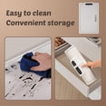 thumbnail image 3 of Food Warming Mat Fast Heating Silicone Electric Tray with 3 Temperature & Auto Shut-Off, Portable Roll-Up Design, 38x60cm, 3 of 5