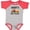 Heather and Red, variant on Inktastic Daddy Farm Buddy Cute Tractor Boys or Girls Baby Bodysuit