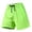 Light Green, variant on XFeng Men Athletic Shorts Elastic Drawstring Waist Quick Dry Side Split Casual Sports Shorts