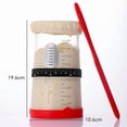 thumbnail image 3 of Sourdough Fermentation Jar,Clear Airtight Glass Dough Proofing Container With Scale Mark Thermometer and Date Tag for Homemade Starter Cultivation,Bread Baking and Natural Fermented Food Storage, 3 of 5