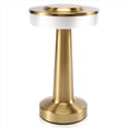 thumbnail image 2 of LED LáMpara de Mesa Recargable TáCtil Comedor Bar Noche PequeñA para Exteriores Decorativa, Dorado, 2 of 9