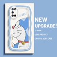 thumbnail image 2 of Funda del teléfono para OPPO A52 A92 A72 4G funda de dibujos animados Doraemon nuevo patrón de Color HP onda límite suave transparente carcasa del teléfono a prueba de golpes creativo cámara casos de, 2 of 4
