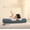 Dark Blue, variant on Konghyp Round Pillow for Sleeping, Comfortable Support Cushion, Ergonomic Design, Removable Washable Cover, Multi-Purpose Home Decor, Soft Velvet Fabric
