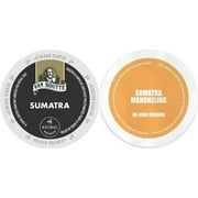 Sumatra Keurig K-Cup Coffee Sampler with Van Houtte Sumatra Fair Trade Dark Roast & Faro Organic Sumatra Medium Roast, 48 Count