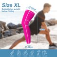 thumbnail image 2 of Hukapapa Running Protectores transpirables-Rodilleras deportivas - Protectores de piernas de baloncesto y fútbolrojo, 2 of 6