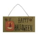 thumbnail image 2 of Fiudx Letrero Colgante de Halloween, Decoración de Bienvenida Espeluznante, Material Mdf Marrón, Uso En Interiores y Exteriores, Perfecto para Fiestas de Halloween, Casa Embrujada, Tamaño 15 X 8 Cm, 2 of 6