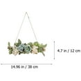 thumbnail image 6 of EUDIDV Decorative Faux Flowers Artificial Flower Decoration Style Decorative Flower Wreath Wall Pendant Artificial Flowers, 6 of 6