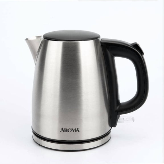 1L Stainless Steel Electric Water Kettle, Rapid Boil Tea Kettle with Overheat Protection and 360 ° Rotating Base for Tea, Coffee, and Hot Beverages