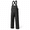 Black-XX-Large, variant on Dark Green XX-Large Waterproof Heavy-Duty Rubber Bib Work Pants for Industrial Fishing Farming