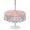 Pink,Beige,White, variant on Outdoor Tablecloth with Umbrella Hole for Patio/Picnic/Party/Camping, Purple Ocean Starfish Waterproof Table Cloth Rectangle Table Cover Washable, Modern Minimalist Marine Life (54"x 80")