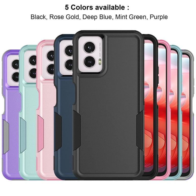 Ebizware Military Grade Phone Case for Moto G Stylus 5G 2024, Full Body,  Shockproof, Rose Gold - Walmart.com