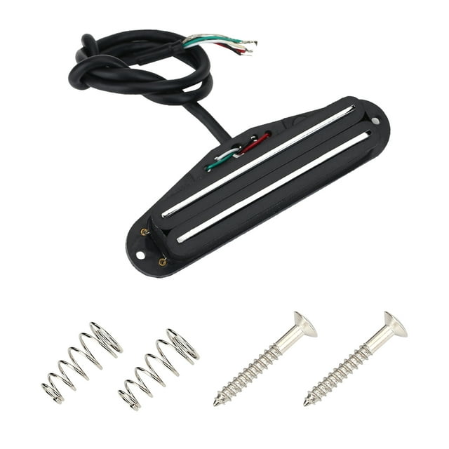Dual Rail Humbucker Pickups para Guitarra Eléctrica Instrumentos Musicales Accesorios