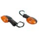 thumbnail image 5 of Lámpara indicadora de motocicleta resistente al calor resistente al desgaste duradera 2 piezas luz de señal de giro trasera de motocicleta para reparación repuesto para ANGGREK Otros, 5 of 8
