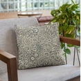 thumbnail image 6 of Plutus Brands Blue Plutus Gardens Paisley Luxury Throw Pillow 16 in x 16in, Double Sided 16" x 16", 6 of 8