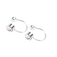 thumbnail image 1 of Par Moda Ear Cuff Clip On No Piercing U Tipo Pendientes plata Yuyangstore pendientes en forma de u, 1 of 8