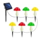 thumbnail image 2 of Luces Solares de Hongos para Exteriores, Luces Led Solares para Decoración de Jardín, Luces de Colores con 8 Modos, Luces Navideñas Solares para Jardín., 2 of 7