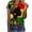 Multicolor-24, variant on Shirts for Women African American Pride Celebration Blouse Tshirt Gifts Cap Sleeve Crewneck Tops