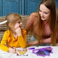 thumbnail image 4 of Diamond Painting Tray Kit, 6 Grids Diamond Painting Accessories Tray Organizer with Multiple Stopper Dividers for 5D Diamond Embroidery Nail Art Cross Stitch Tools Bead Sorting Storage(Purple), 4 of 5