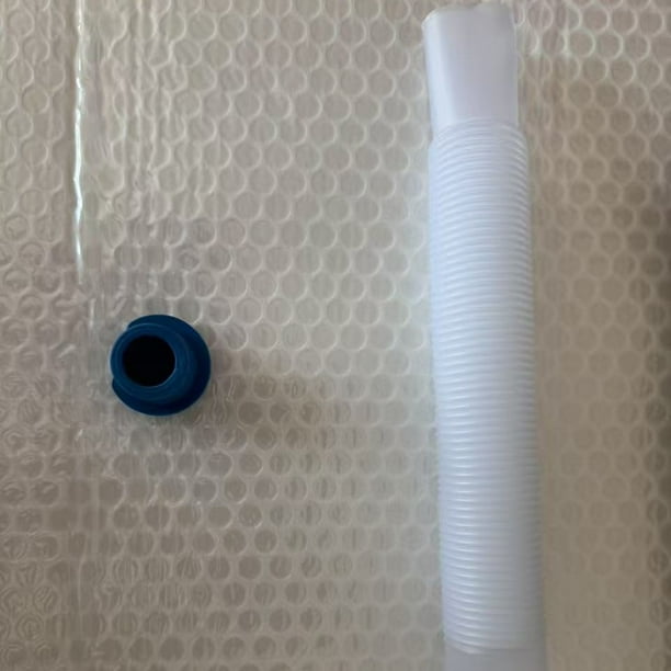 BRIGHTFUFU 10 tapones para lavabo: tapón de plástico para bandeja de champú y desagüe de lavabo para pacientes encamados, niños mayores y embarazadas.