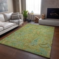 thumbnail image 6 of Addison Rugs Mayfield Washable Transitional Paisley Aloe Rectangle Rug, 10' x 14', 6 of 6