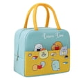 thumbnail image 1 of Bolsa bento portátil de dibujos animados, bolsa de arroz de gran capacidad para estudiantes, para trabajar con bolsa aislante de arroz individual, 1 of 5
