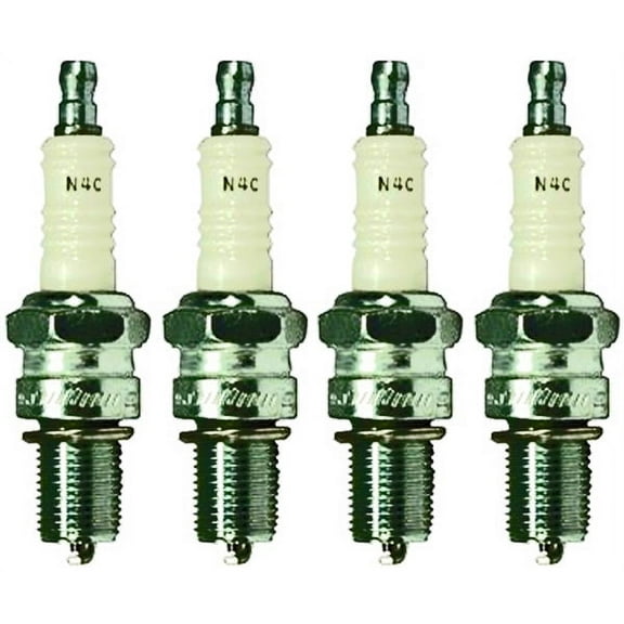 Champion N4C-4PK Copper Plus Small Engine Spark Plug Stock - 803 (4 Pack)