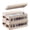 Beige, variant on 4 Packs CD Storage Box with Visible Window, Stackable CD Case Holder with Dustproof Lid and Handles, Holds Up to 148 CDs in Full Jewel Cases-15.75 x 6.10 x 5.31 Inches-Black