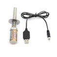 thumbnail image 5 of 2X RC Nitro 1.2 V 1800Mah Rechargeable Glow Plug Starter Igniter DC USB Charger for Gas Nitro Engine Power 1/10 RC Car, 5 of 5