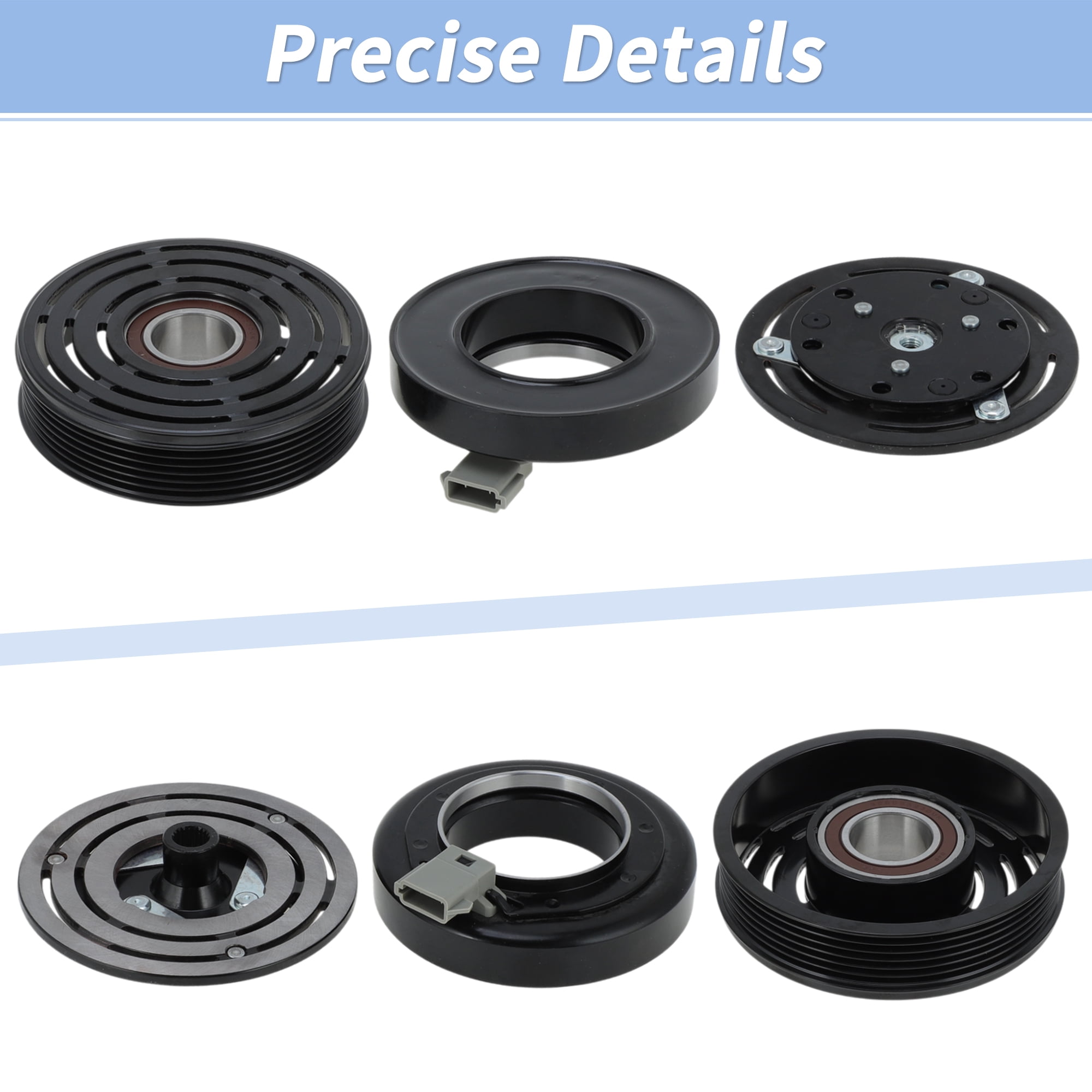 Unique Bargains AC Compressor Clutch Kit for Ford E150 F150 F250 F350 Escape Explorer