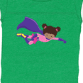 thumbnail image 4 of Inktastic African American Girl, Cape, Superhero Girl Girls Baby Bodysuit, 4 of 5