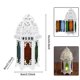thumbnail image 1 of Candelabros de metal para el Palacio EID Mubarak, lámpara de hierro para festivales musulmanes islámicos con paneles de vidrio transparente, decoración para Ramadán, F, 1 of 5