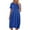 B118 Blue summer dresses for women Clearance Under $5, variant on Xqxayjr Womens Summer Casual Loose Short T Shirt Dress Under $5 Short Sleeve Tunic Swing Flowy Beach Party Dress Round Neck Pockets Elegant Church Dress