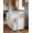 White, variant on Gaderth 13 Gal +2.6 Gal Metal Bins Combo Set, Stainless Steel Step Trash Can With Inner Buckets & Handles & Rustproof Finish, Kitchen Trash Can For Kitchen, Office & Bathroom