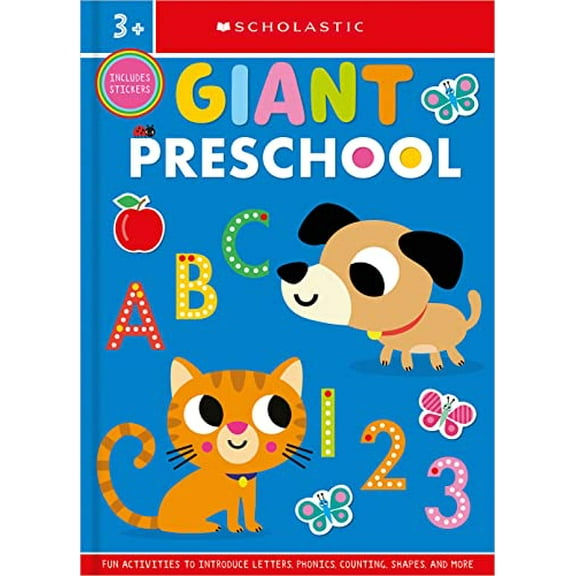 Pre-Owned Giant Preschool Workbook: Scholastic Early Learners (Workbook) (Paperback) 1339042495 9781339042497