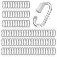 thumbnail image 1 of For 100 Pcs Quick Chain Link Heavy Duty Quick D Shape Link Connector, 1 of 5