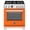 Arancio, variant on Bertazzoni Pro304bfgmt Professional 30" Wide 4.7 Cu. Ft. Free Standing Gas Range -