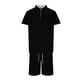 thumbnail image 4 of WILLBEST Traje Corto para Hombre, Dos Trajes para Hombre, Camisa y Pantalones Cortos de Color Liso con Cremallera En La Parte Superior., 4 of 4