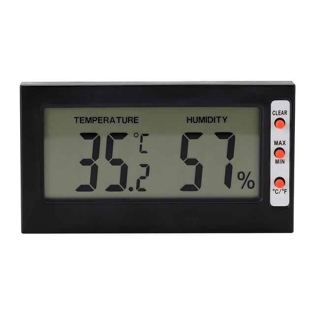 Termómetro Doméstico, Higrómetro, Multifuncional, Digital, Preciso, Alimentado Por Batería Con Pantalla Lcd Para El Hogar, Dormitorio, Habitación Del Bebé Scienceny TO003806-00