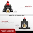 thumbnail image 2 of 80A Resettable Fuse Holder Circuit Breaker, with Manual Reset Waterproof Switch for RV Car Audio Marine Boat Motor Truck Inverter Home Solar System Replace Fuse 20A-150A/12V-42V DC(80A), 2 of 7