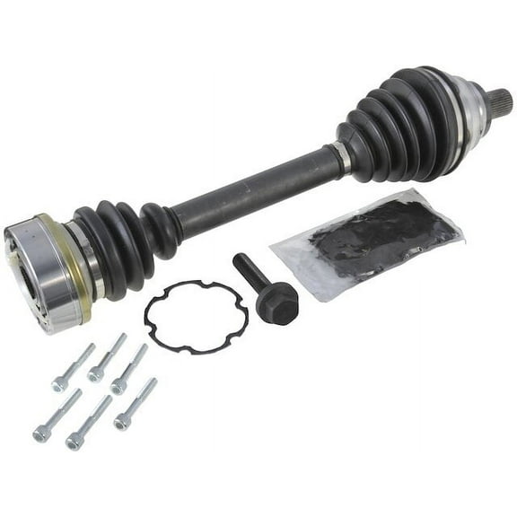 Front Left CV Axle Assembly - Compatible with 2010 - 2013 Volkswagen Golf 2.5L 5-Cylinder 2011 2012