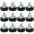 thumbnail image 1 of 12 Pcs Pieds de Nivellement de Meubles Réglables Pieds de Nivellement de Chaise, 1 of 9