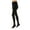 Black, variant on duomed Advantage Soft Opaque 20-30 mmHg Pantyhose Open Toe Compression Stockings, Beige, Large, Standard