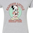 thumbnail image 3 of Disney - Santas Little Helper - Juniors Fitted Graphic T-Shirt, 3 of 5